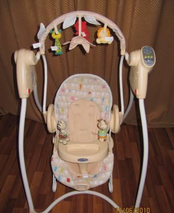 2-в-1электронные качели + кресло - качалка Пушкино