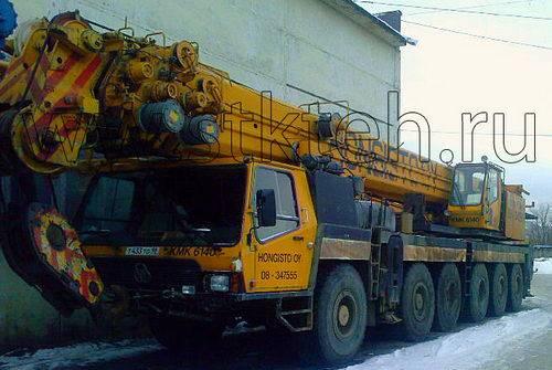 Автокран krupp KMK 6140 1989 г.в Санкт-Петербург