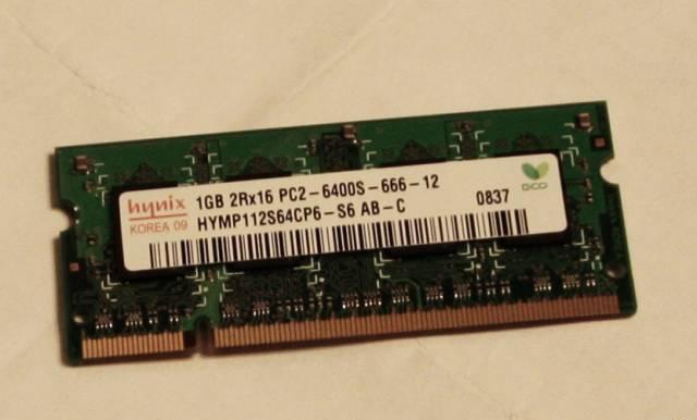 Память для ноутбука  DDR2 1Gb Санкт-Петербург