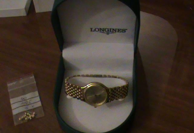 Настоящие Швейцарские часы фирмы Longines (Gold) Москва