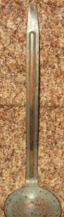 Шумовка старинная. медь. покрытие цинком Москва