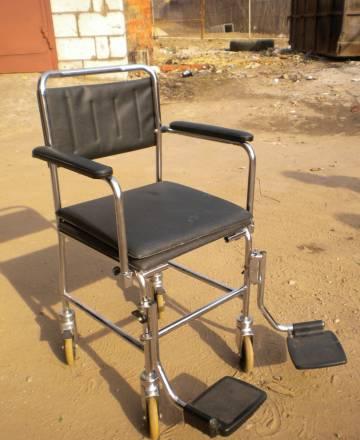 Кресло-каталка + кресло туалет Москва