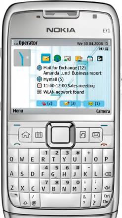 Nokia  E71 White Steel Санкт-Петербург