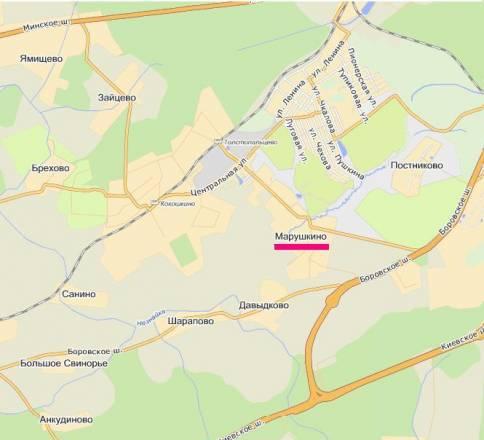 Участок Боровское ш Москва