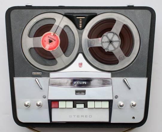 Катушечный магнитофон Philips EL-3534 1963г Москва