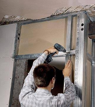 Гипсокартон. Перегородки из гкл Москва