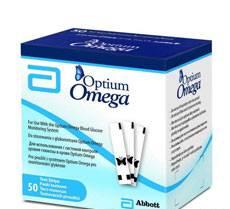 Тест-полоски Оптиум Омега N 50 (Эбботт) Москва