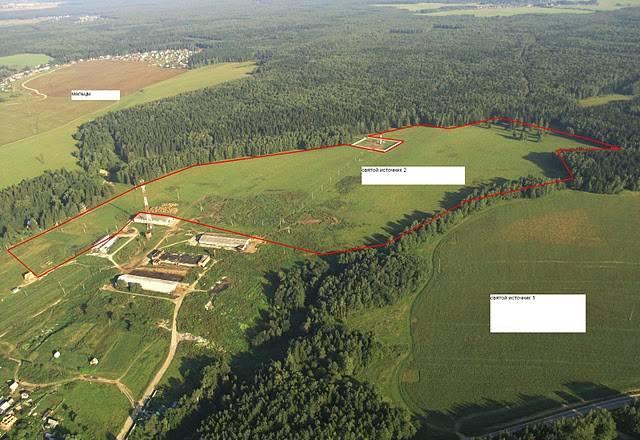 Участок в чеховском р-не, рядом лес Москва