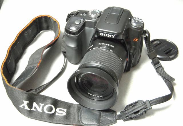 Фотоаппарат Sony A100 c объективом 18-70 Москва