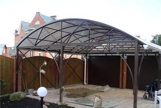 Навесы  для  автостоянок Москва