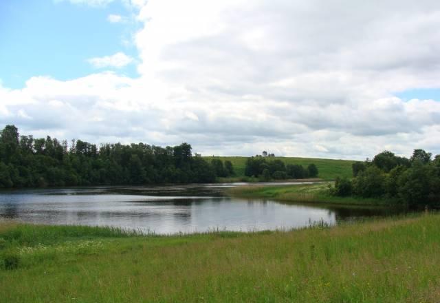 15 сот Новорижск ш. в деревне/пмж/ река-100метров Москва