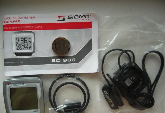 Продаю новый велокомпьютер Sigma BC 906 Москва
