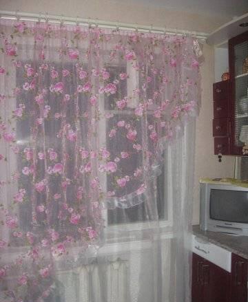 Новые шторы для кухни Москва