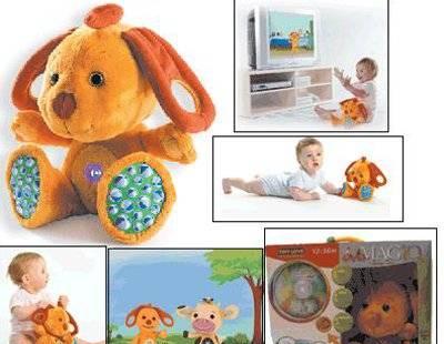 DVD magiq Аудиовизуальная игрушка щенок tiny.новы Москва