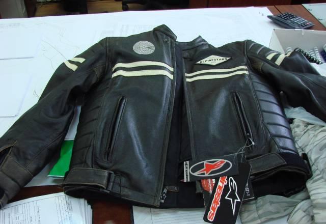 Мотокуртка кожаная Alpinestars Dragster(новая) Москва