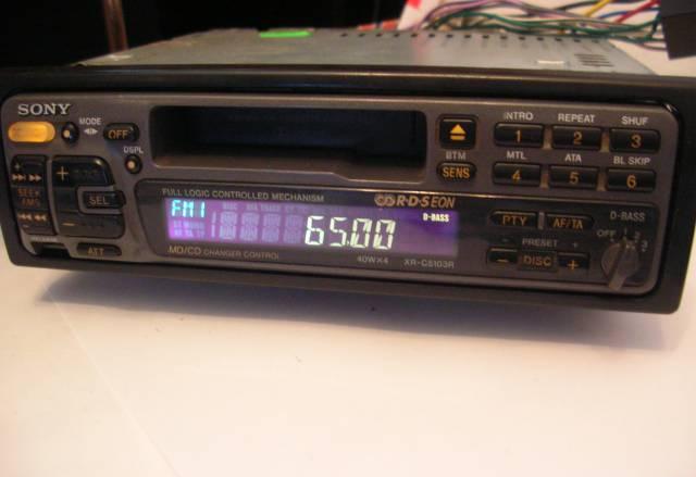 Магнитола sony C5103 исправна Москва