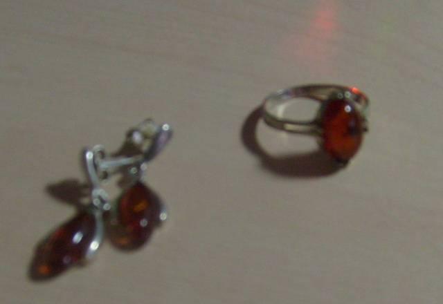 Серьги и кольцо Пермь