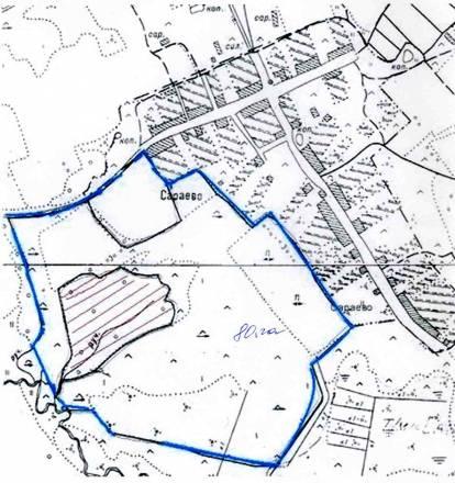 Д.Сараево (дорога на Углич) 80 га Переславль-Залесский