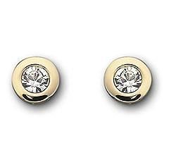 Серьги Swarovski с золотым покрытием Казань