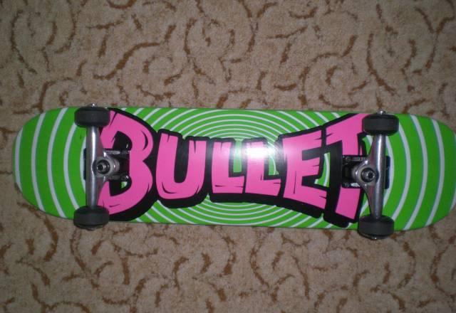 Скейт Bullet+чехол Москва