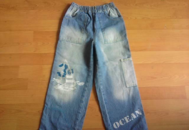 Джинсы летние,брюки чёрные р.116-122. 6 лет Санкт-Петербург