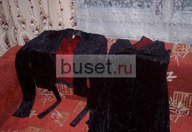 Платье вечернее. Пиджак короткий на завязках Москва
