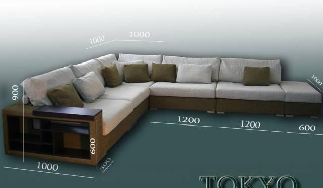 Модульный диван по вашим размерам Москва