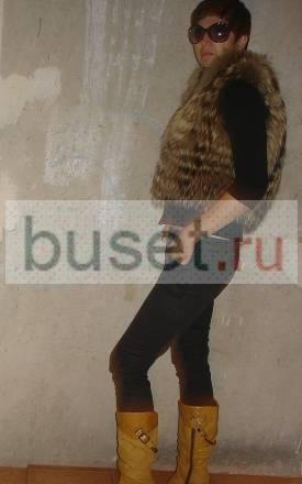 Супермодная жилетка из меха енота р.44-46 Санкт-Петербург