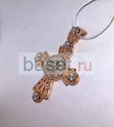 Крест золотой. Подвеска. 5,62 гр Москва