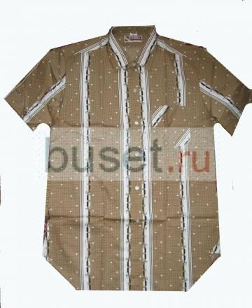 Рубашка мужская с коротким рукавом Москва