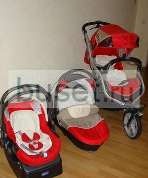 Коляска chicco Trio S3 3 в 1 Москва