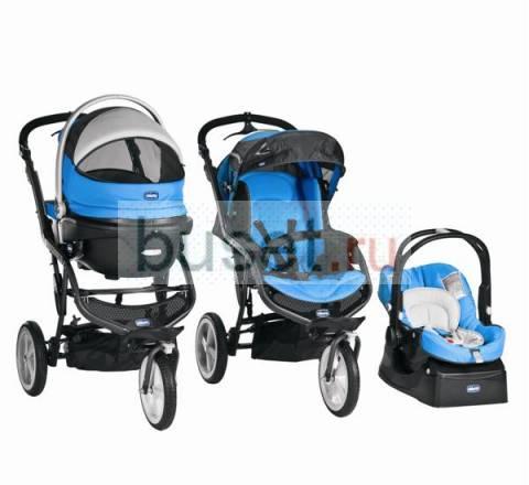 Коляска 3 в 1 chicco Trio S3 Москва