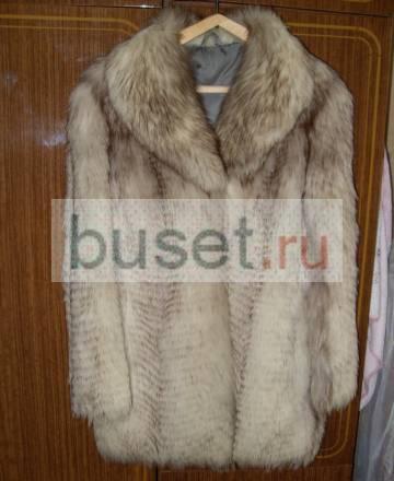 Полушубок натуральный песец Люберцы