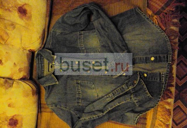 Рубашка джинсовая Санкт-Петербург