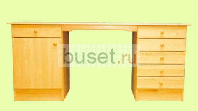 Двухтумбовый письменный стол Москва