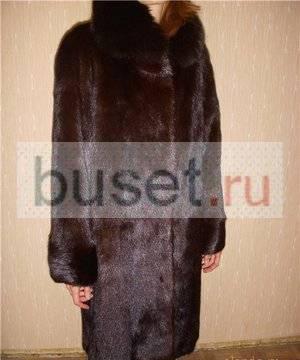 Новая шуба из цельной норки Москва