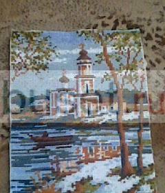 Пейзаж "Церковь" Москва