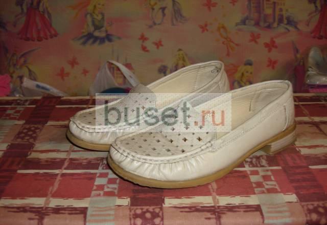 Бежевые мокасины на 35,5 размер Москва