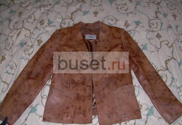 Пиджак кожаный женский Москва