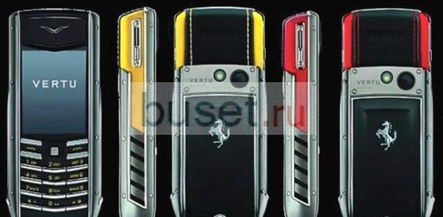 Vertu Ferrari Rosso Москва