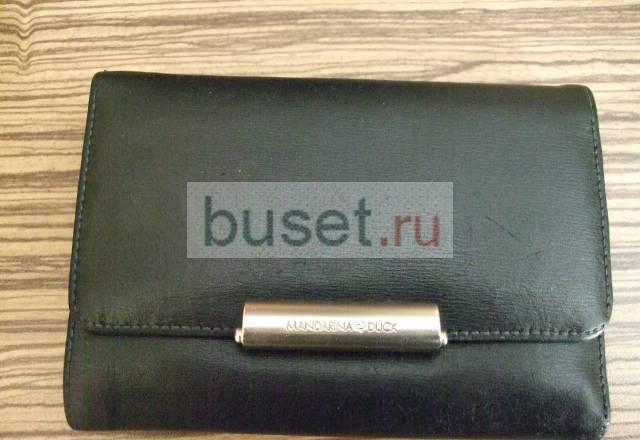 Портмоне "Mandarina Duck" кожаное, оригинал Москва