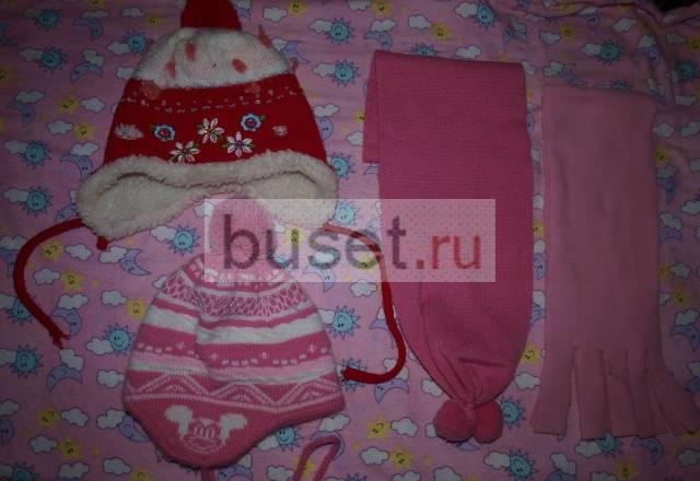 Шапка с шарфиком Санкт-Петербург