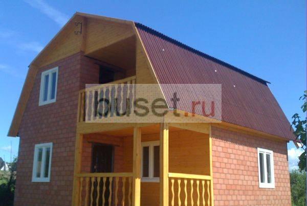 Кирпичная дача с балконом. Торг Переславль-Залесский