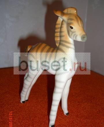 Зебра  лфз 1980  Фарфор Москва