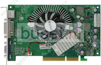 Видеокарта leadtek 6600gt agp 128mb Санкт-Петербург