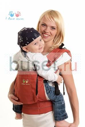 Слинго-рюкзак "Чао" I love mum Москва