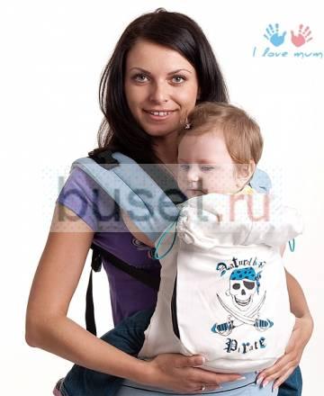 Слинго-рюкзак "На Абордаж" I love mum Москва