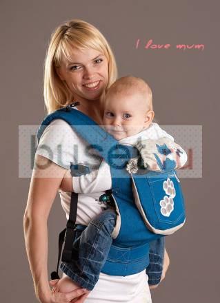 Слинго-рюкзак Кэтс "I love mum" Москва