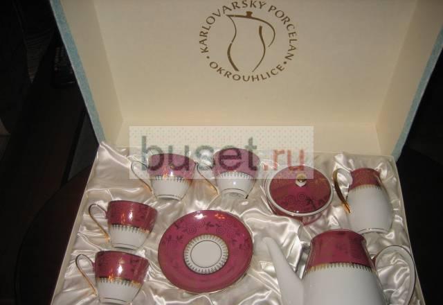 Cервиз новый (Чехия)в подарочной упаковке Москва