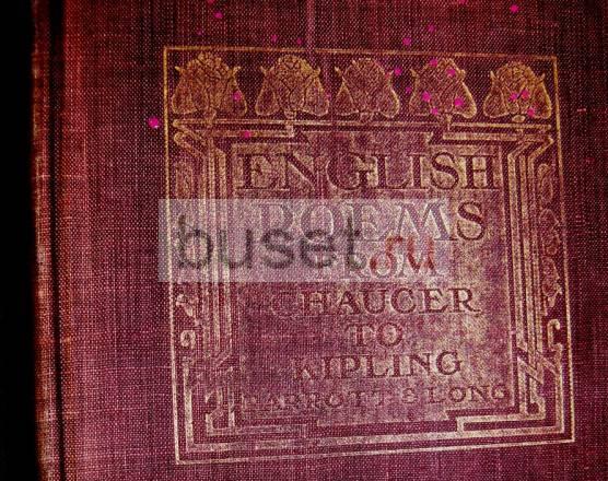 Старинная Книга English Poems (1903) Москва